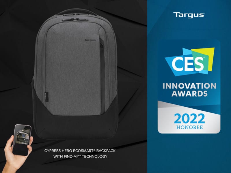Targus lance un sac à dos compatible avec l’application Localiser d’Apple – CES 2022 Apple
