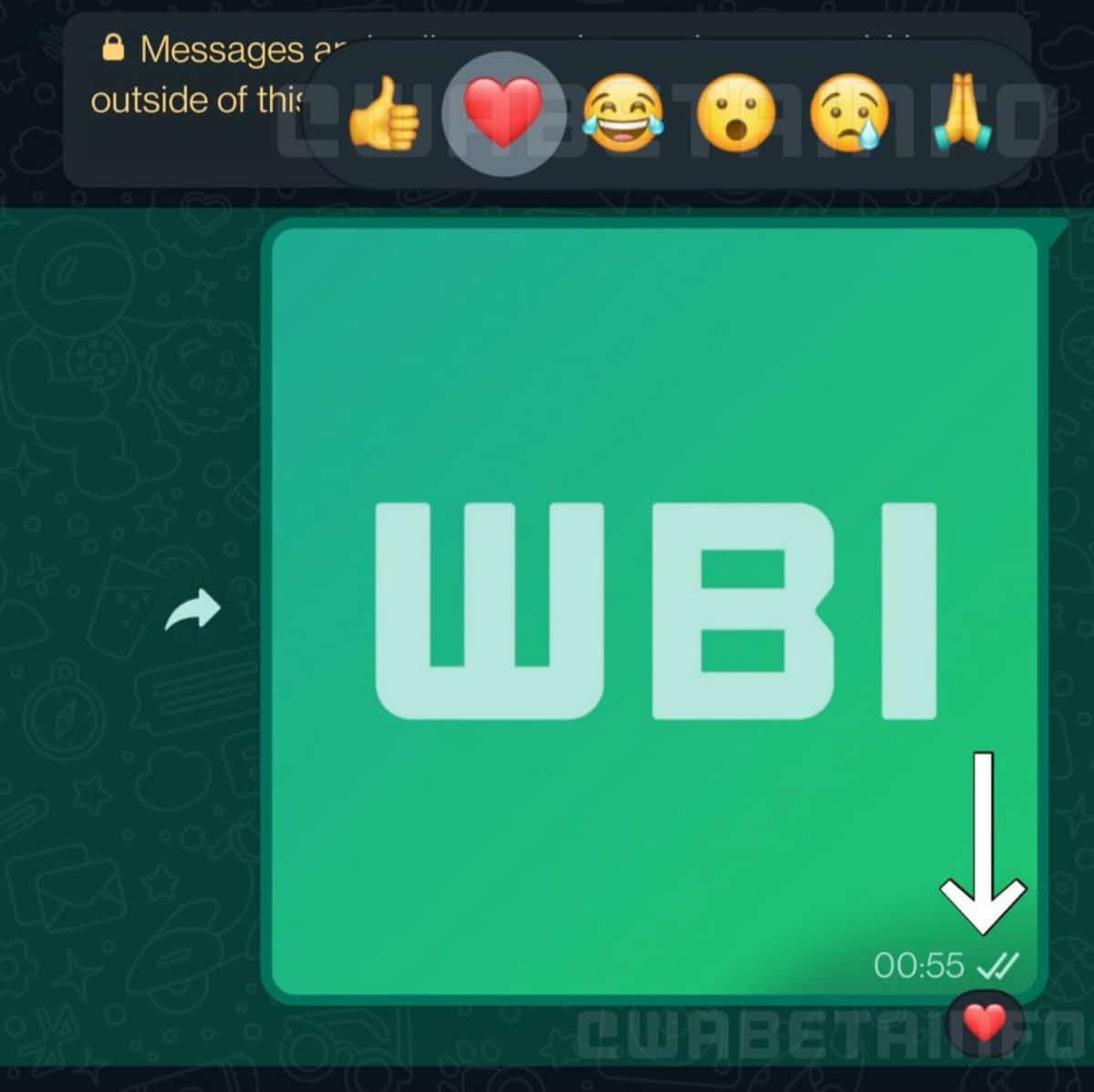 WhatsApp : les réactions aux messages via des émojis arrivent ! applications