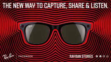 ray ban stories lunettes connectees france