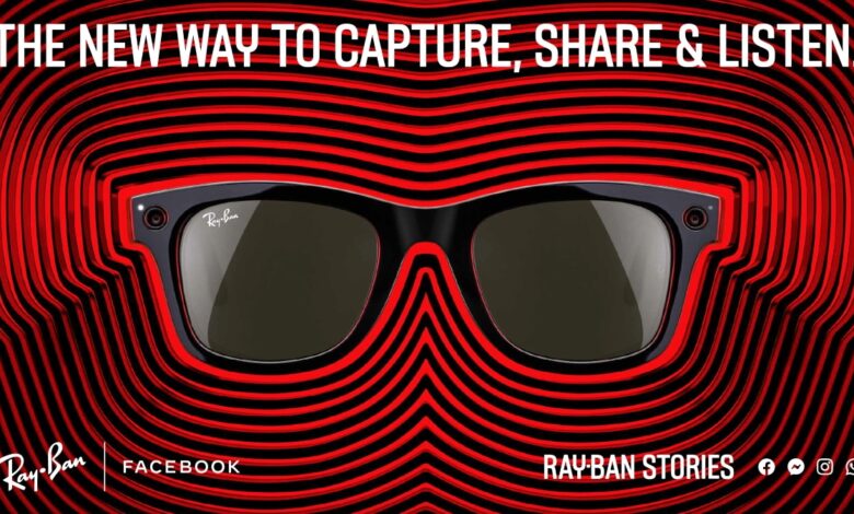 ray ban stories lunettes connectees france