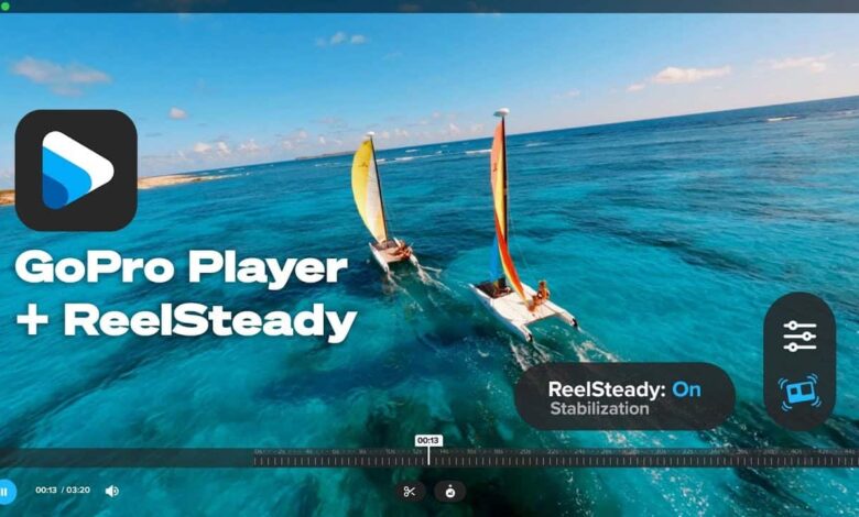 GoPro Player ReelSteady logiciel montage stabilisation disponible