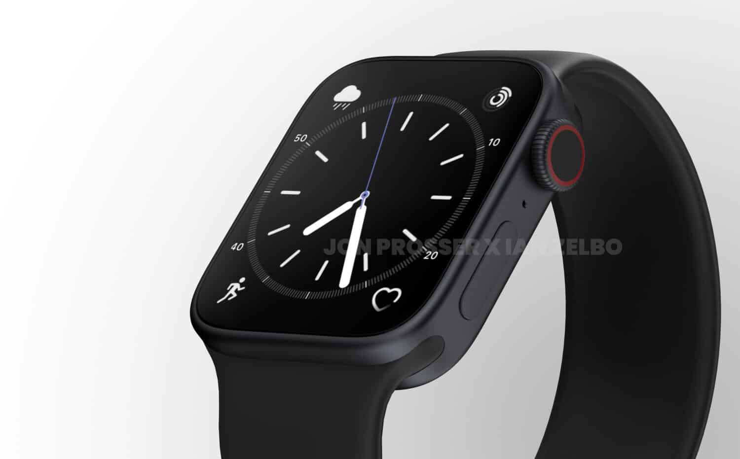 Apple Watch Series 8 : de nouvelles images précisent le design de la montre Apple