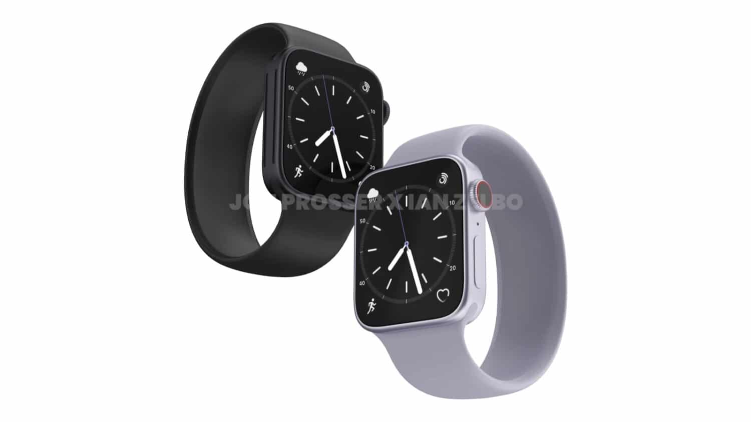 Apple Watch Series 8 : de nouvelles images précisent le design de la montre Apple