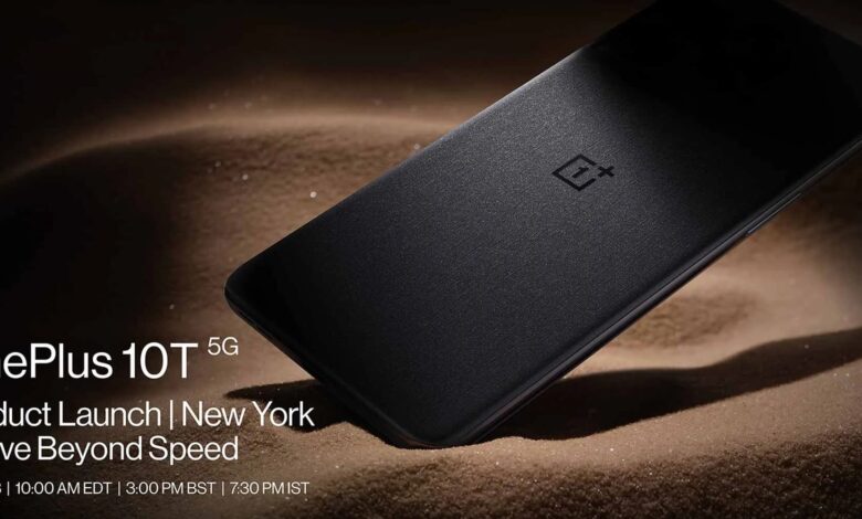 OnePlus 10T conference 3 aout 2022