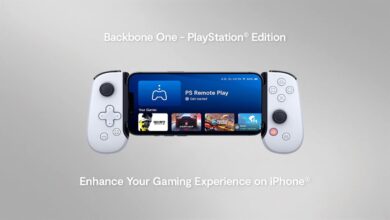 Sony manette backbone One PlayStation jouer iPhone
