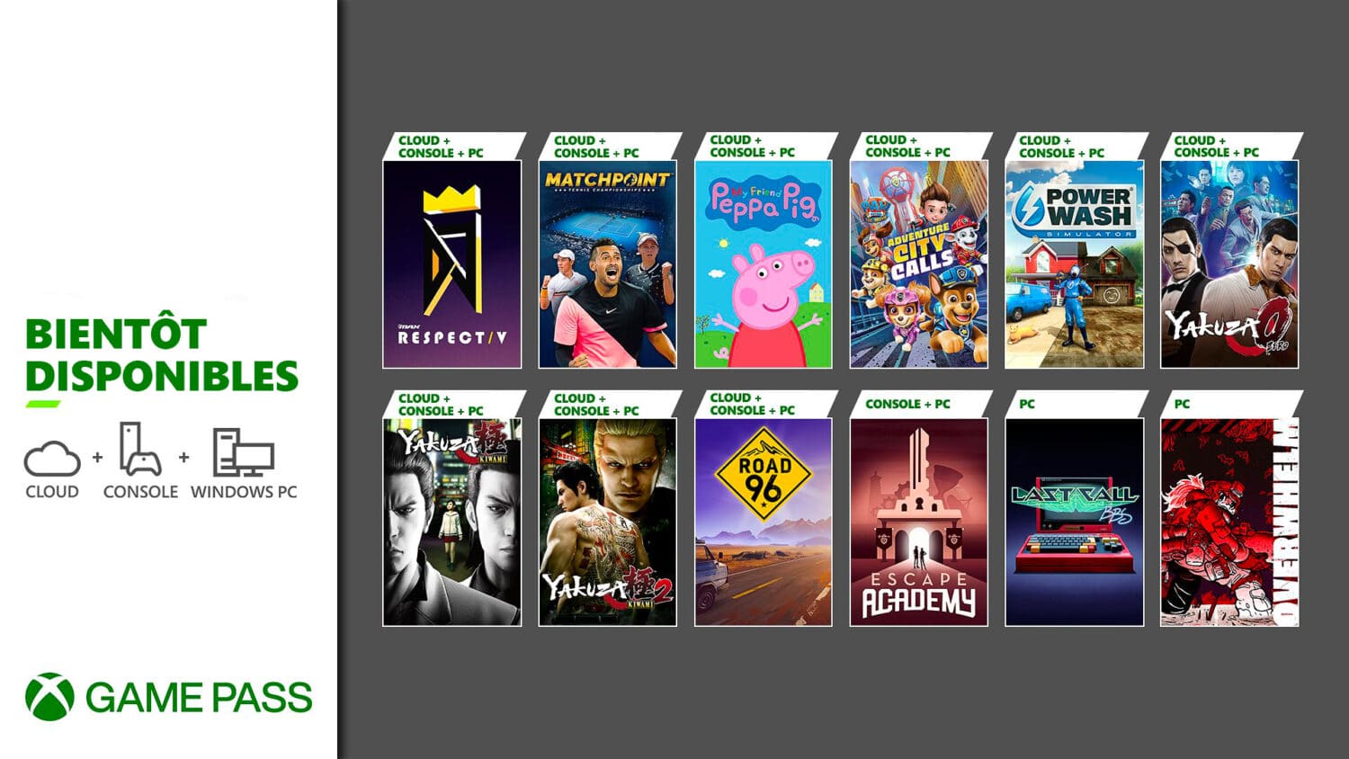 Xbox Game Pass : les nouveaux jeux de juillet 2022 Abonnement