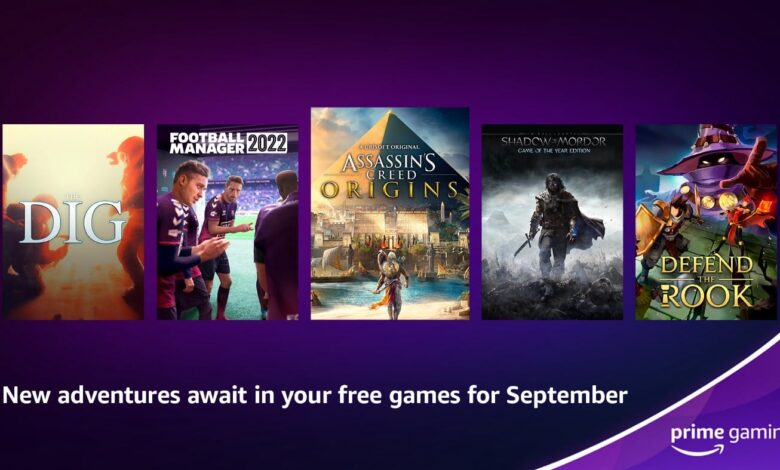 Amazon Prime Gaming : les jeux et contenus offerts en septembre 2022 amazon
