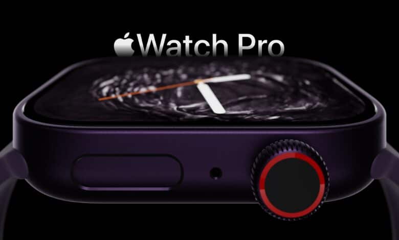 Apple-Watch-Pro-ecran-plat-boitier-47-mm