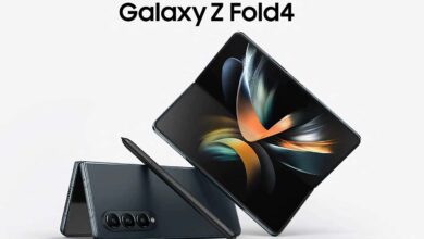 Galaxy Z Fold 4 design officiel