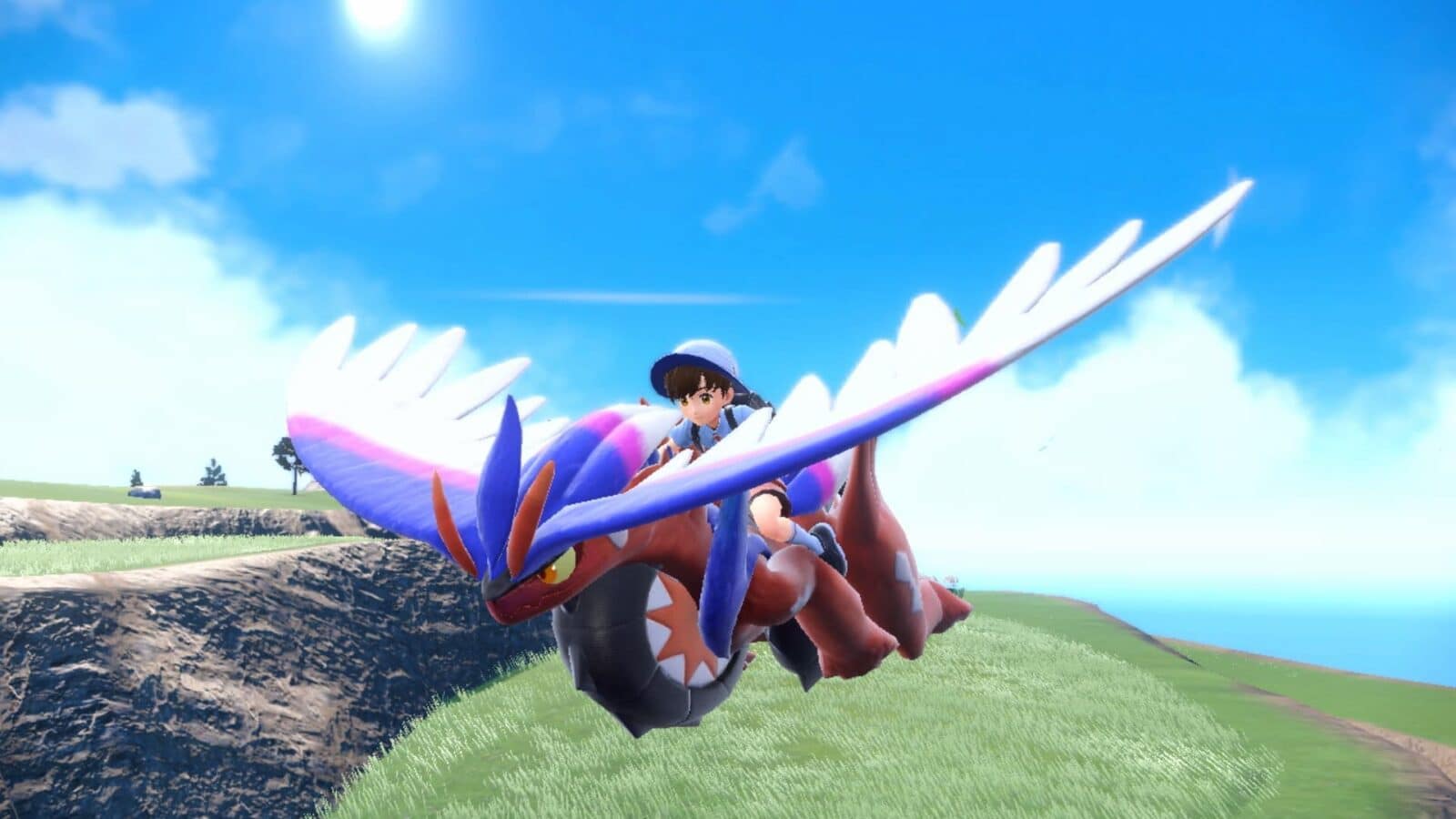 Pokemon Ecarlate Violet mode aerien