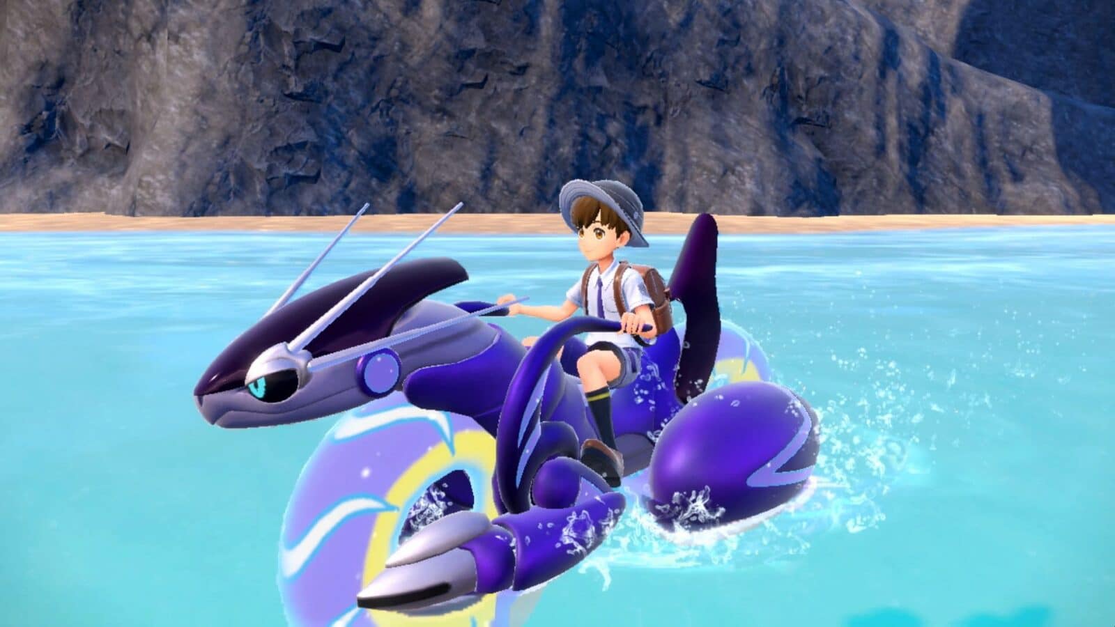 Pokemon Ecarlate Violet mode aquatique