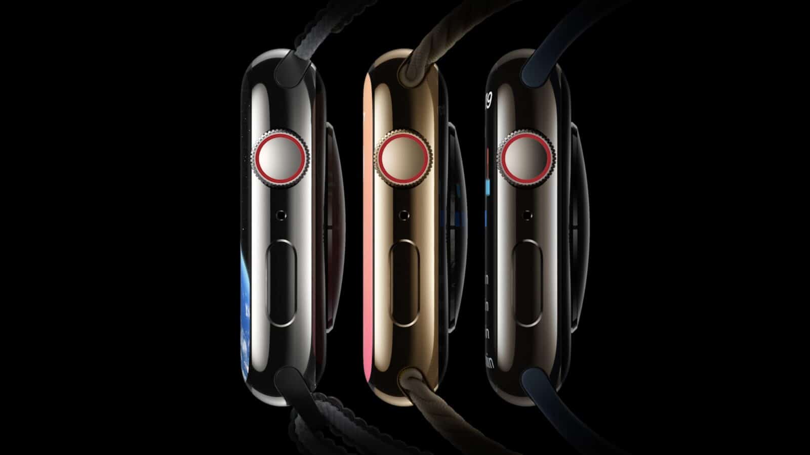 Apple Watch Series 8 coloris titane