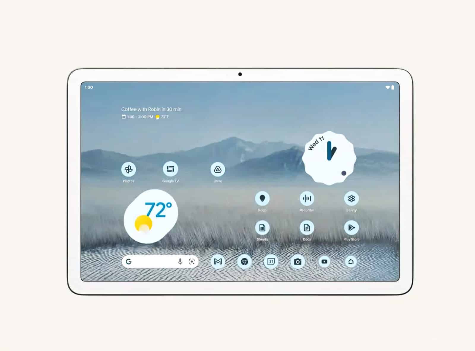 Pixel Tablet : de premiers détails sur la fiche technique de la tablette Google Android