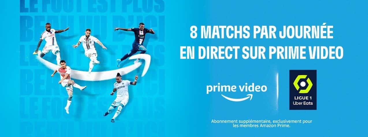 Football : le Pass Ligue 1 d’Amazon est en promotion amazon