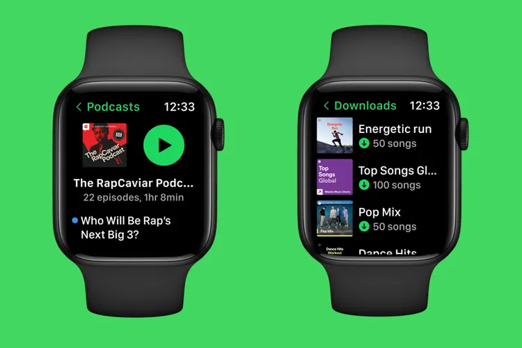 Spotify-application-apple-watch-refonte