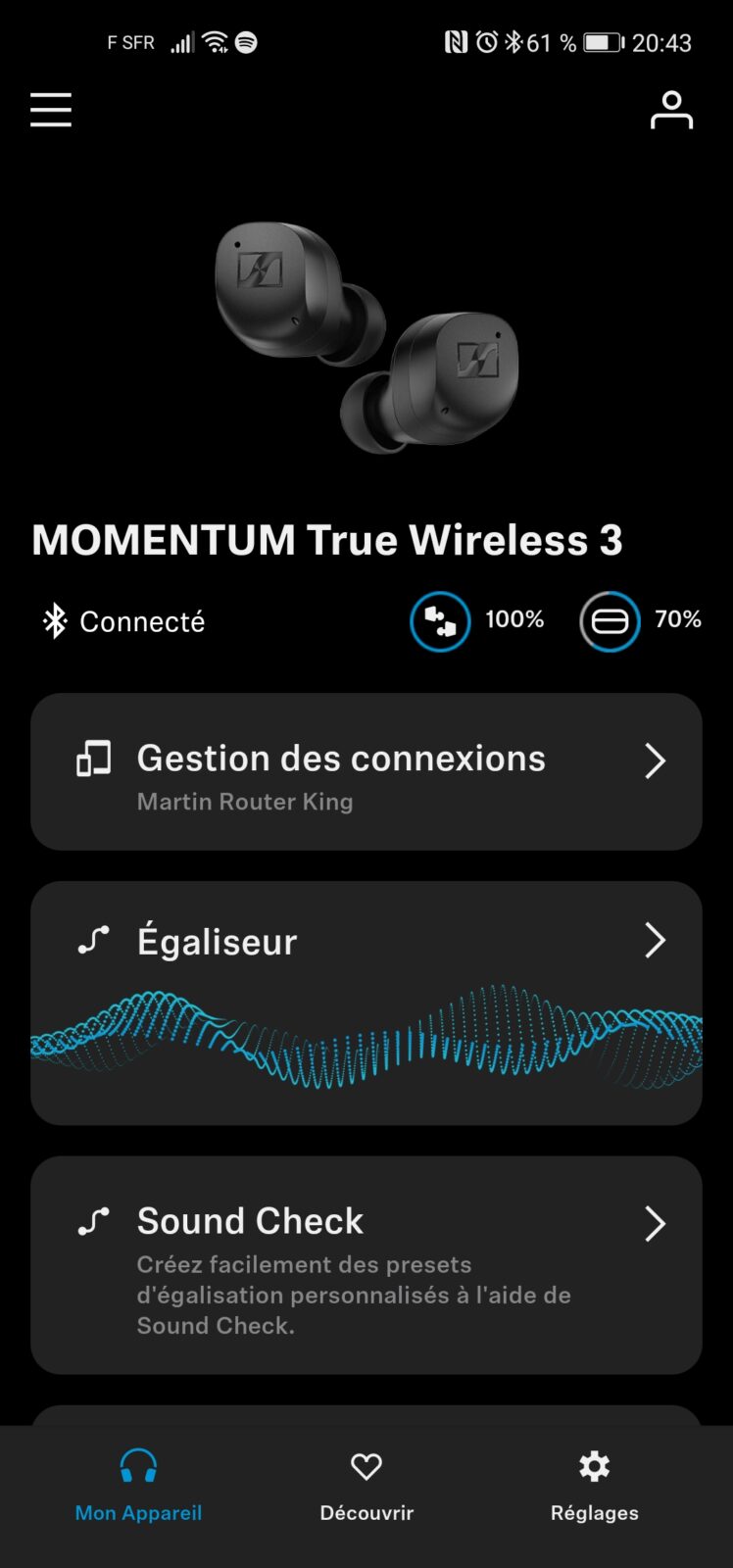 Test – Sennheiser Momentum True Wireless 3 : des écouteurs performants, mais imposants écouteurs