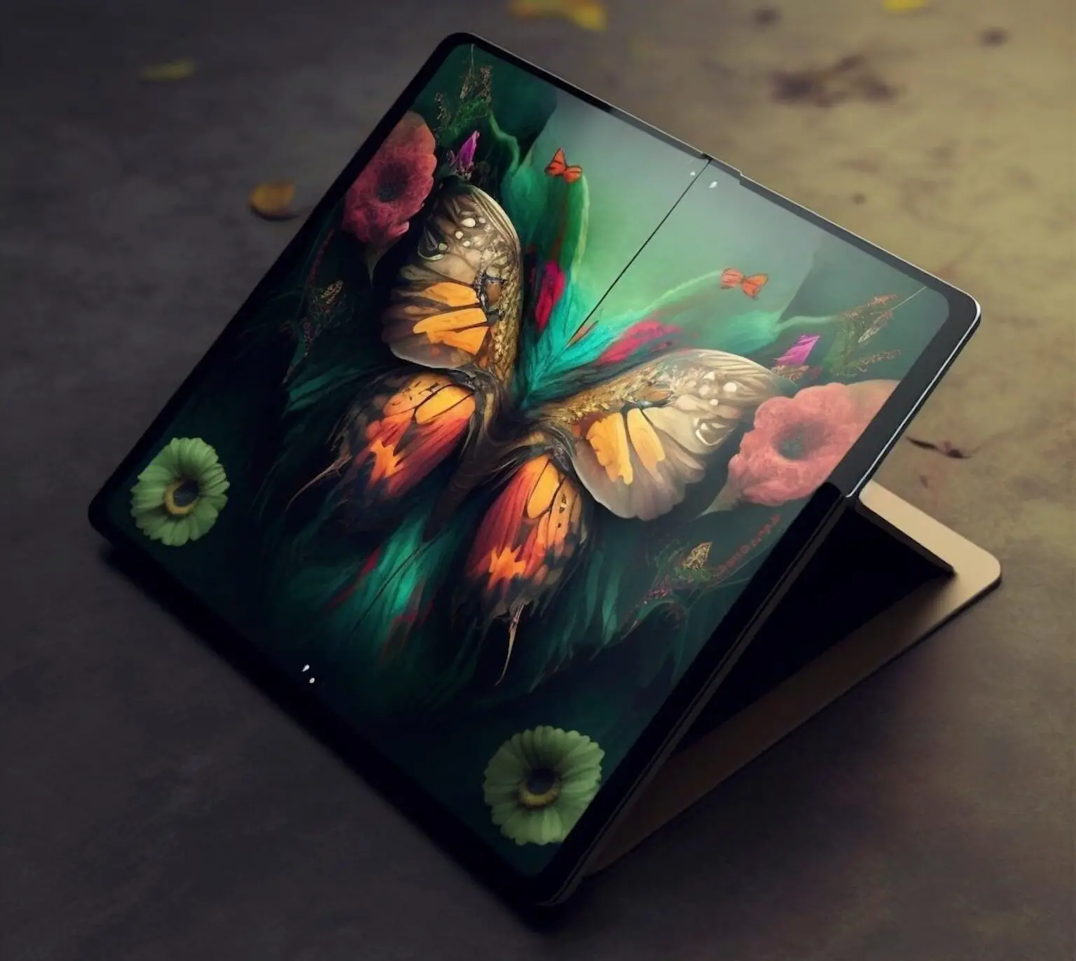 iPad premier modele pliable 2024 bequille