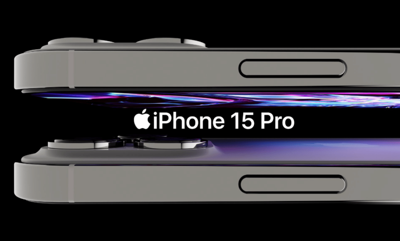 iPhone 15 Pro nouveau design bords incurves bordures plus fines ecran