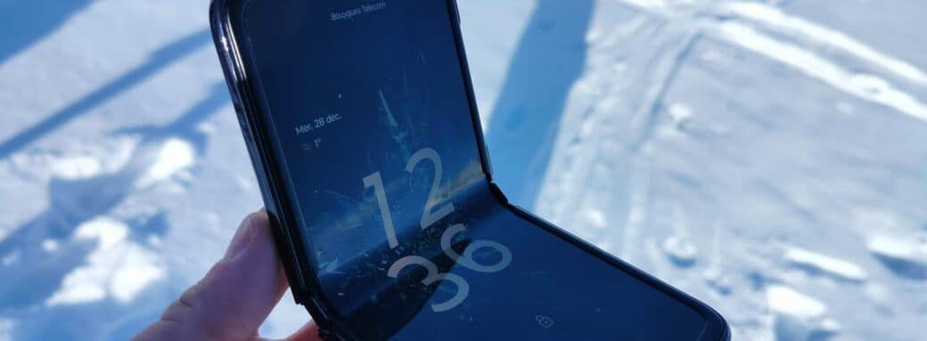 Test – Motorola Razr 2022 : Un pliant intéressant, mais à parfaire Android