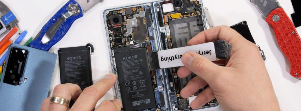 honor magic V démontage