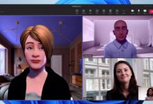 Microsoft Teams avatars 3D visioconferences