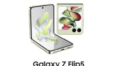 Galaxy-Z-Flip-5-grand-ecran-externe-forme-dossier-confirme