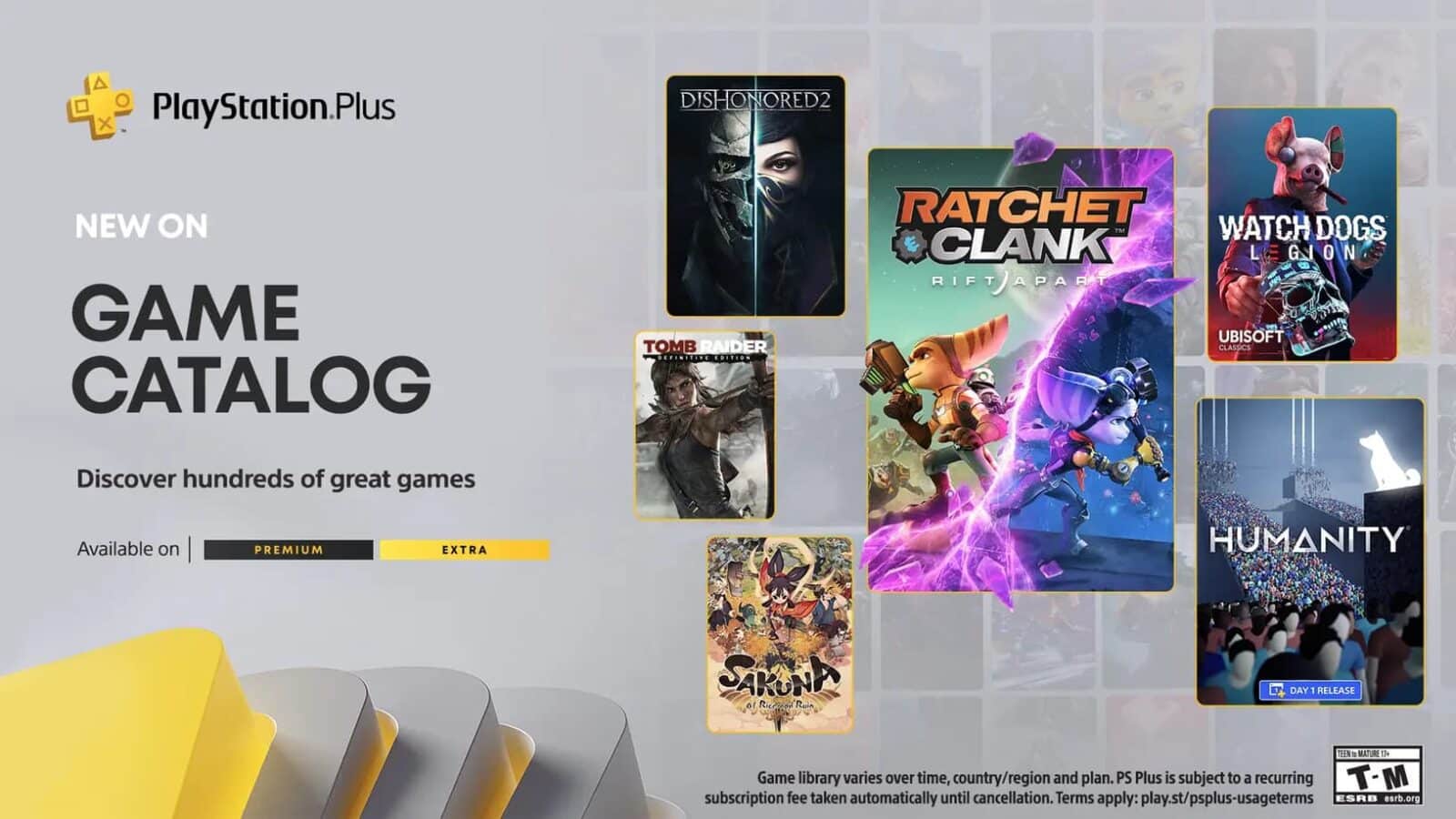 PlayStation Plus Premium Extra nouveaux jeux mai 2023