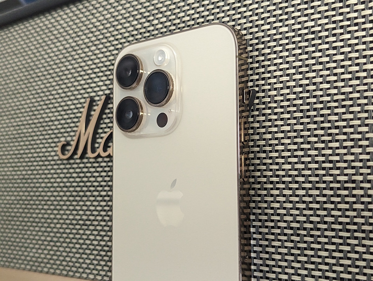 Apple iPhone 14 Pro face arriere dos appareil photo test avis