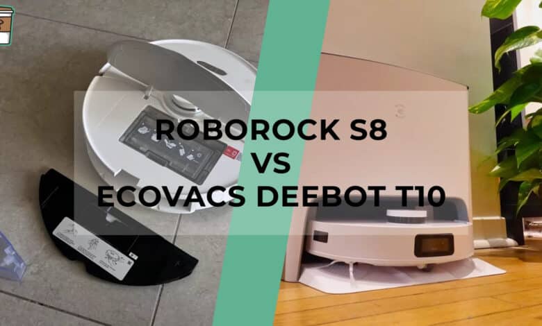 Comparatif produit avis test meilleur le quel choisir Roborock S8 - Ecovacs Deebot T10