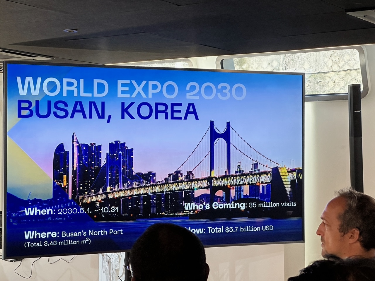 Communiqué - Exposition universelle Busan 2030, Corée : dernières annonces de la ville candidate