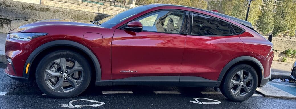 Essai Ford Mustang Mach-e Premium auto automobile ev electrique test Le Café Du Geek