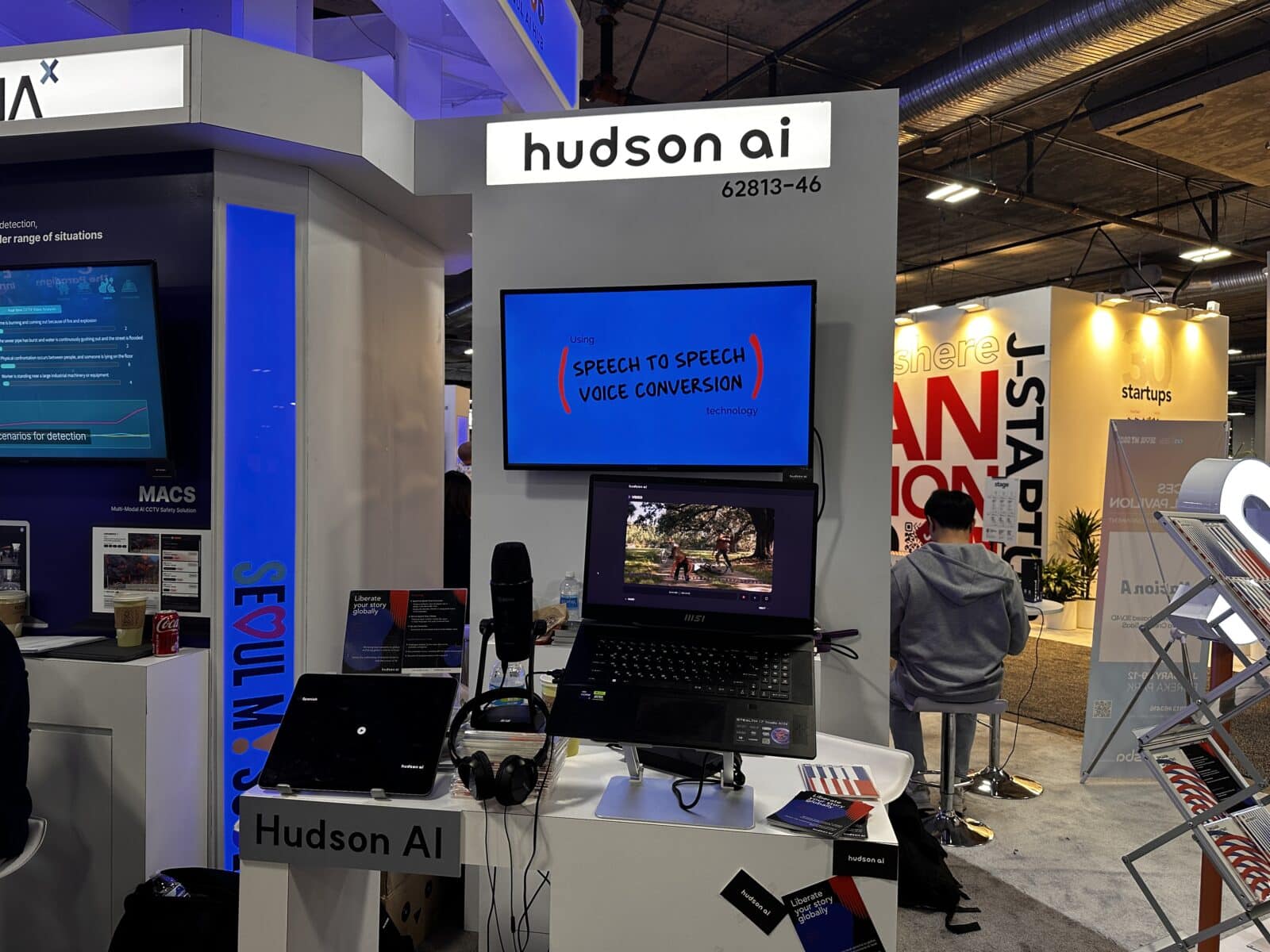 Hudson AI interview CES 2024