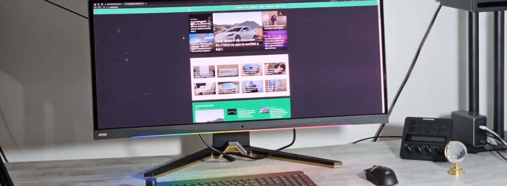 MSI MEG 342C QD-OLED - Miniature