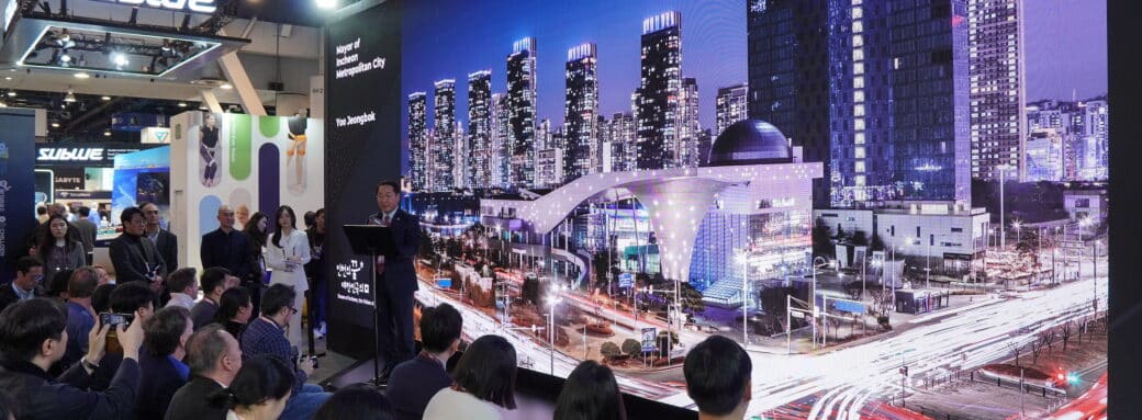 Mayor Yoo vision Incheon IFEZ smartcity CES 2024