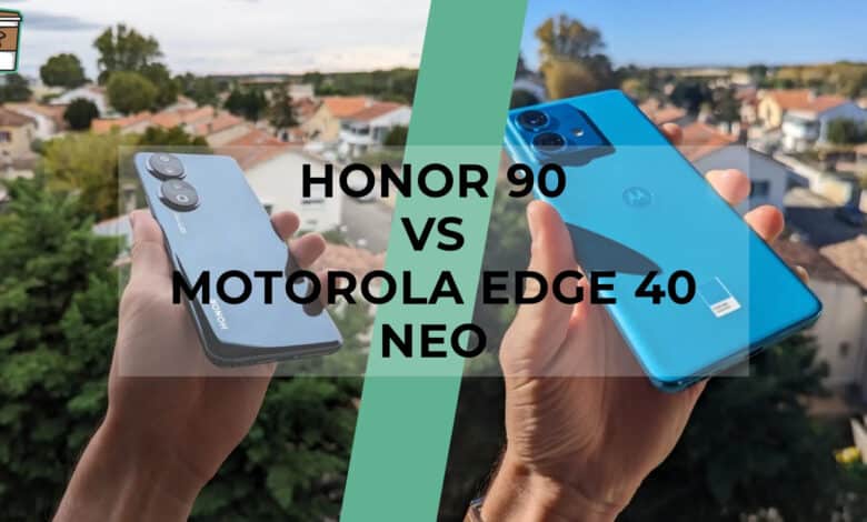 Comparatif produit avis test meilleur le quel choisir Honor 90 - Motorola Edge 40 Neo