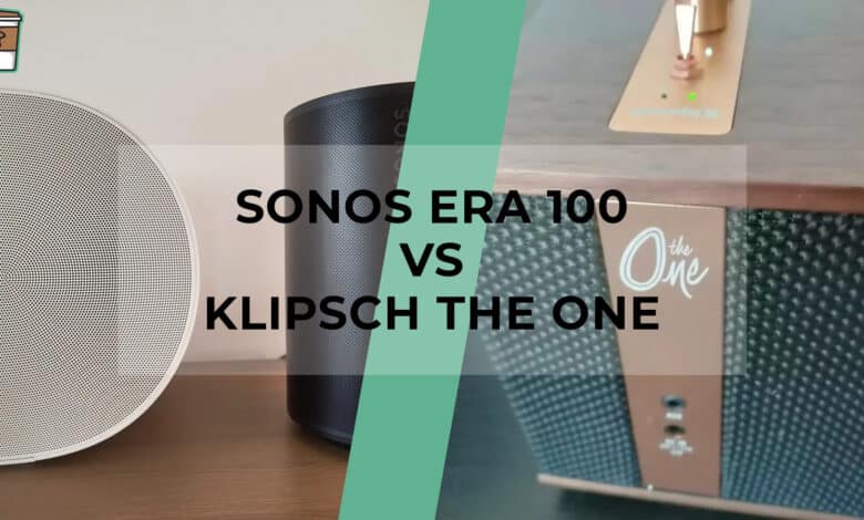 Comparatif produit avis test meilleur le quel choisir SONOS ERA 100 - Klipsch The One