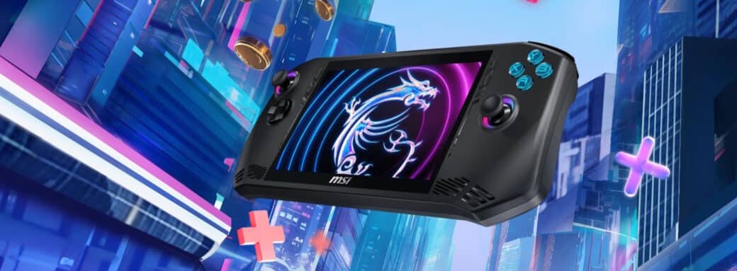 msi claw console pc portable