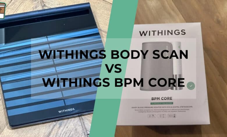 Comparatif produit avis test meilleur le quel choisir Withings Body Scan - Withings BPM Core