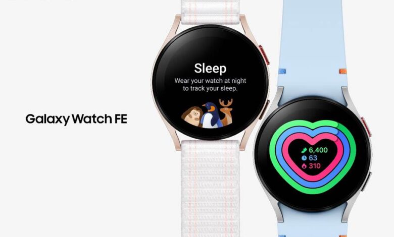 Samsung lance la Galaxy Watch FE pour aider à prendre soin de soi