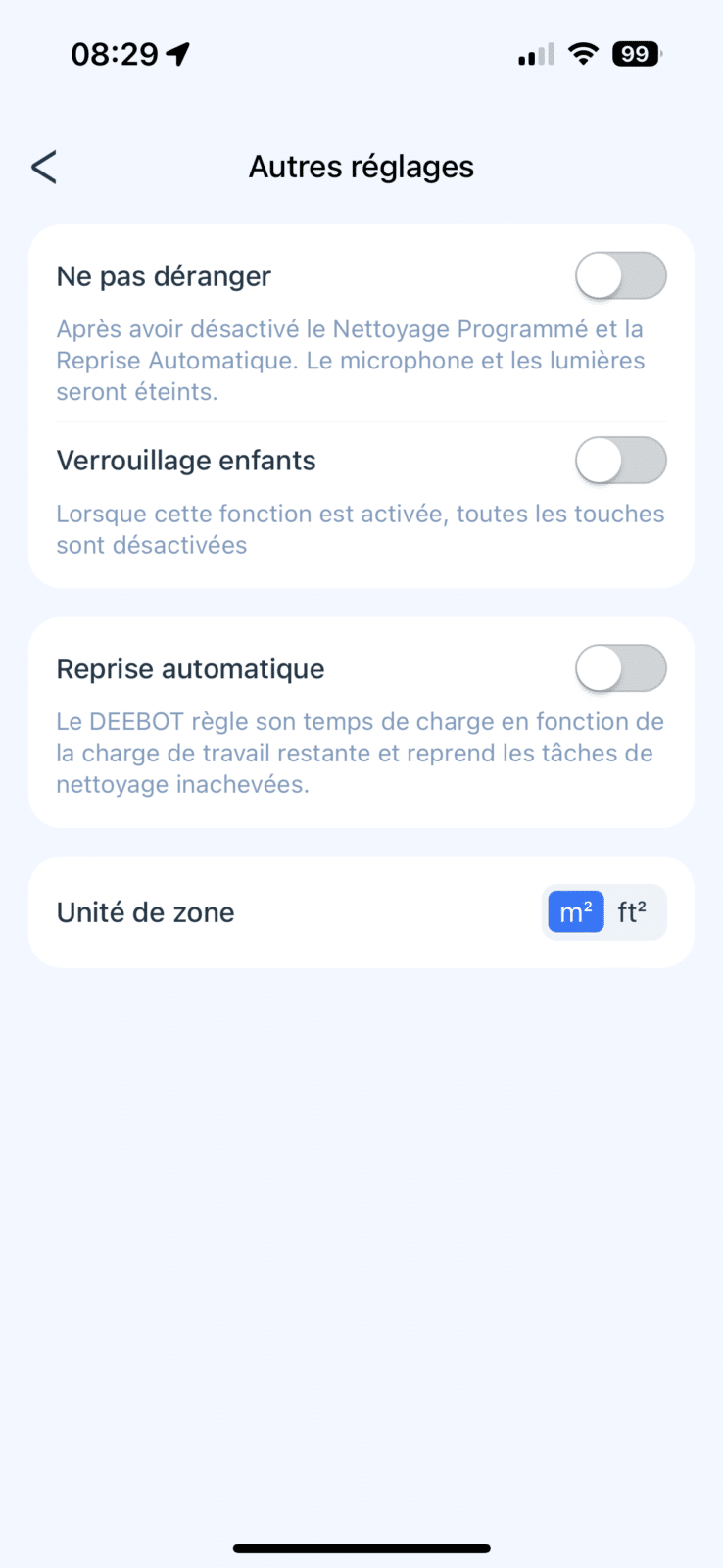 Visualisation de la carte de navigation intelligente du DEEBOT N20 PRO PLUS dans l'application ECOVACS HOME, offrant une couverture complète et précise du nettoyage.