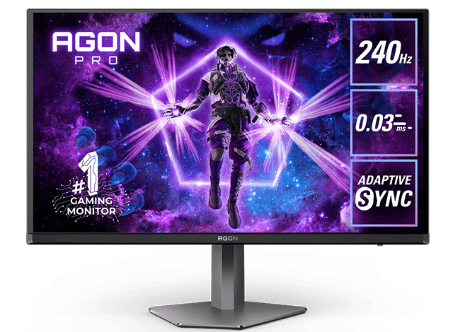 AGON by AOC Launches AGON PRO AG276QZD2 QD-OLED Gaming Monitor