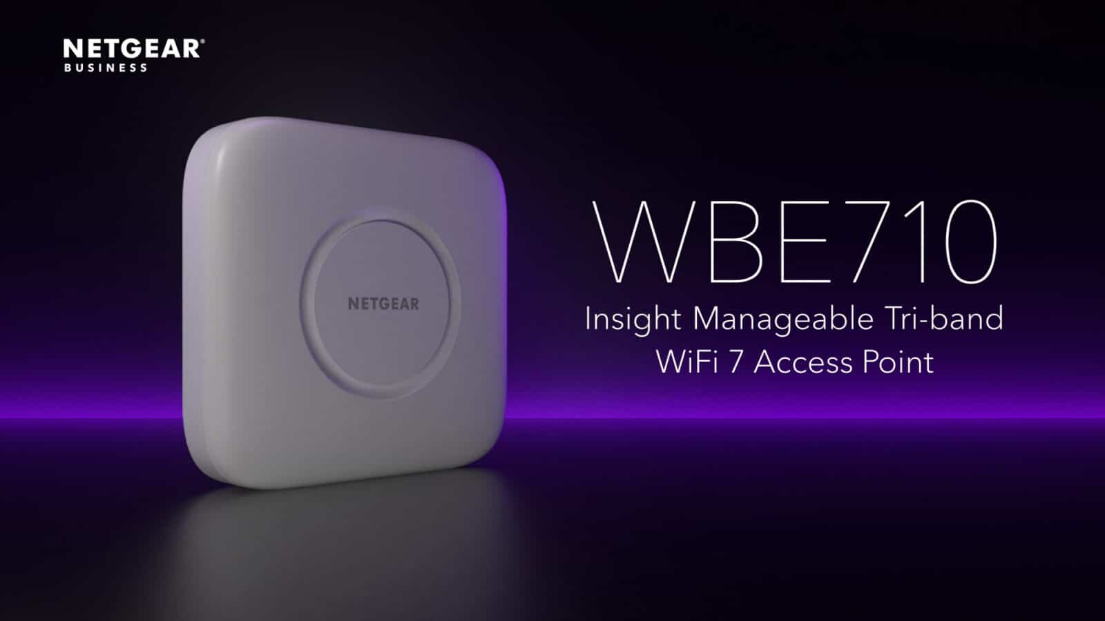 NETGEAR élargit son portefeuille de solutions WiFi 7 pour les entreprises avec un nouveau point d'accès WiFi 7