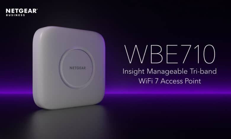 NETGEAR élargit son portefeuille de solutions WiFi 7 pour les entreprises avec un nouveau point d'accès WiFi 7