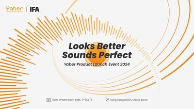 Yaber lance un projecteur innovant à l'IFA Berlin 2024.