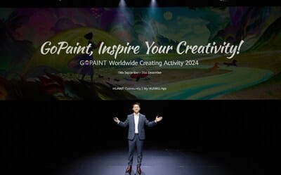 HUAWEI dévoile GoPaint 2024, une initiative pour stimuler la créativité artistique mondiale.