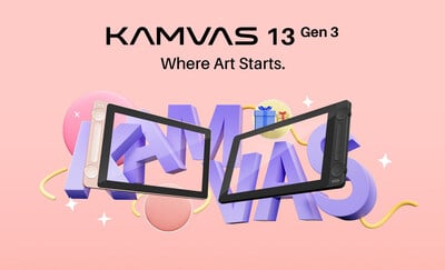 Découvrez le Kamvas 13 (Gen 3) de Huion, une nouveauté qui redéfinit l'expérience créative.