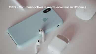 activer mode ecouteur iphone