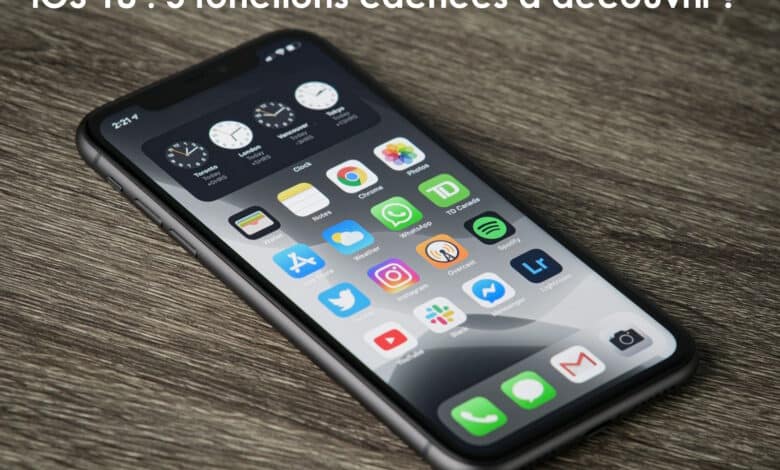 ios 18 fonctions cachees