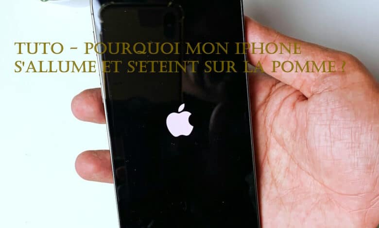 iphone bloque logo apple