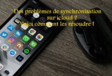 problème synchronisation iCloud